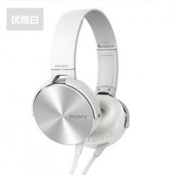 Sony/索尼 MDR-XB450AP头戴式重低音耳机手机线控潮流耳机带麦图1