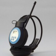 宝升正品BS-228四级英语接收无线头戴式调频耳麦六级英语耳机批发