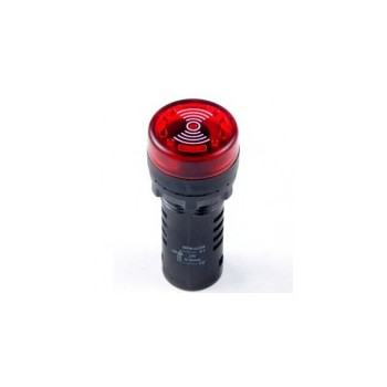 伊莱科 闪光蜂鸣器 扬声器报警器讯响器 12V 24V 220V通用 AD16-22SM AD16-22SM/24V图2