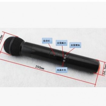 JF-506 无线大话筒 2.4G白色扩音器，老师导游喊话器图2