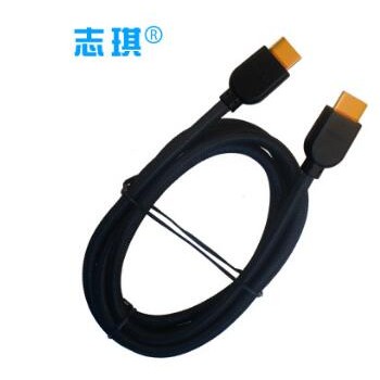 志琪HDMI 单丝黑网高清线hdmi转hdmi高清转换线音视频同步传输线 举报图2