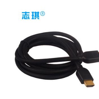 志琪HDMI 单丝黑网高清线hdmi转hdmi高清转换线音视频同步传输线 举报图3