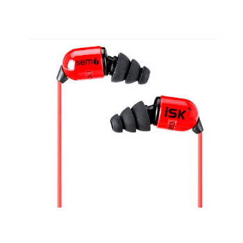 ISK sem6专业YY主播网络K歌直播入耳式监听耳塞加长3米线消噪耳机