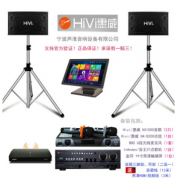 Hivi/惠威KX1000音箱ktv音响卡拉OK功放点歌机无线话筒套装