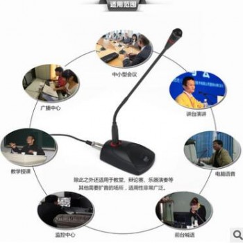 会议麦克风 有线电容家用录音直播电脑yy语音k歌鹅颈台式话筒图3