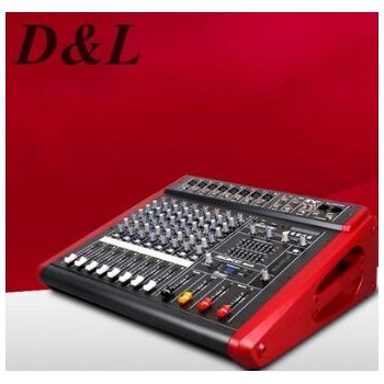 厂家直销 D&L PMX-1500USB 8路专业调音台功放一体机图2