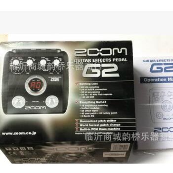 批发ZOOM效果器 G2效果器综合效果器 G2合成电吉他效果器图2