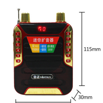 金正805导游教师专用扩音器 老人收音听戏机 便携式音乐播放器图2