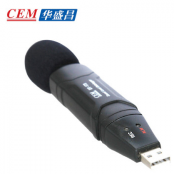 CEM华盛昌DT-173噪音计记录仪USB高精度噪音分贝仪声级计实时测试图3