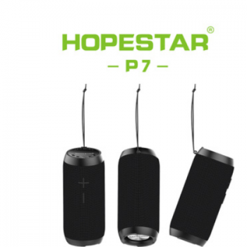 HOPESTAR-P7工厂直销蓝牙音箱 1+1户外防水音响便携插卡移动电源