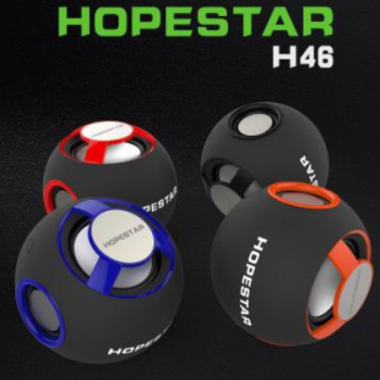 HOPESTAR-H46无线蓝牙音箱户外便携防水低音炮创意了礼品迷你音响图1