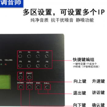 调音师IP网络数字广播话筒远程工作寻呼站双向对讲面板工程方案图3