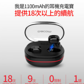 DACOM K6H pro双耳无线蓝牙耳机迷你隐形超小运动入耳挂耳塞式图3