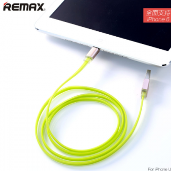 Remax i5si6s6splus手机数据线 2.1A快充充电线 平板数据传输线图1