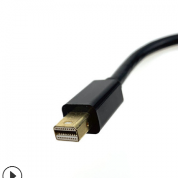 4k*2k mini DP to HDMI 迷你DP转HDMI转接线 雷电笔记本转电视线图2