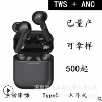 新款ANC主动降噪TWS-10N真无线蓝牙耳机5.0快充TypeC入耳式充电仓