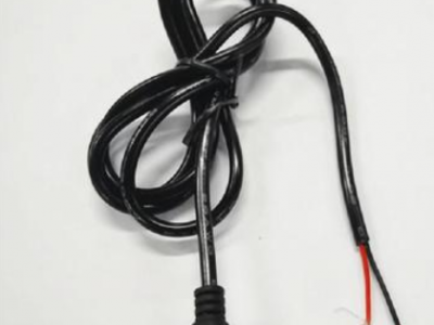 DC电源线手电筒充电弯头DC3.5*1.35适配器充电线电源连接线DC3.5