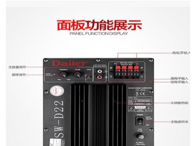 戴耳大功率12寸有源重低音炮音箱5.1家庭影院2.1音响低频扬声器图2