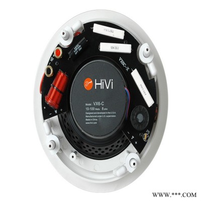 Hivi/惠威 VX6-C/VX5-C定阻吸顶喇叭同轴扬声器音响天花吸顶音箱图1