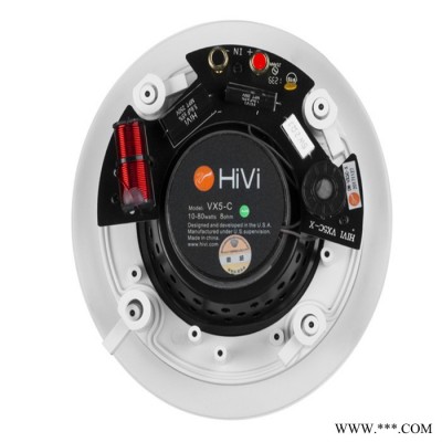 Hivi/惠威 VX6-C/VX5-C定阻吸顶喇叭同轴扬声器音响天花吸顶音箱图3