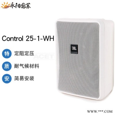 JBL control23-1 25-1 28-1定压定阻两用壁挂音箱背景音乐音箱全天候防水壁挂音箱厂家批发