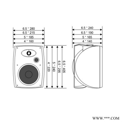 东创DC-311WA/312WA/313WA/314WA 时款/会议/壁挂音箱。东创产品被广泛应用于：学校、平安城市等图2