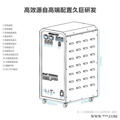 久巨 小型充磁机 小电机 马达 风扇 玩具 充磁 具有过压自动保护功能图4