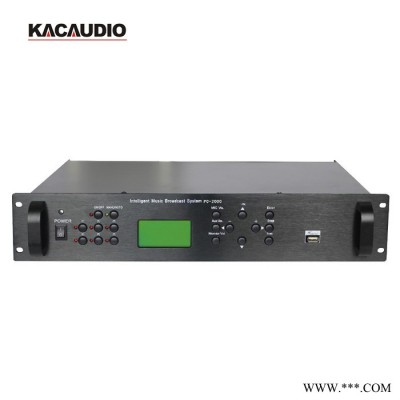 KACAUDIO/卡奇 PC-2000 定时播放器广播周边设备公共广播店铺音响工 音响工厂消防广播学校车间车站餐厅酒店超图3