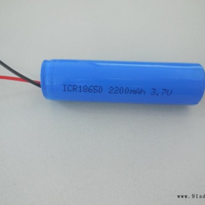 厂家供应锂电池 18650电池2000mah 3.7V对讲机专用充电电池图2