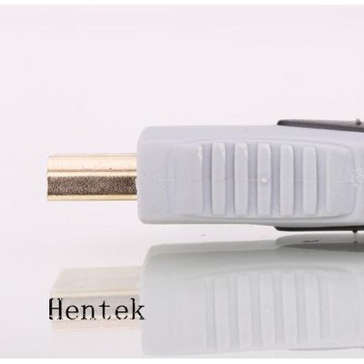 HENTEK JL-H28 HDMI高清视频连接线 音视频线 黑色+灰色双色注塑 镀金头 13.8Gbps高速传输图3