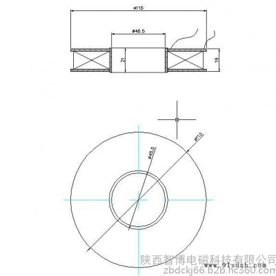 智博电磁ZBDC-XP11521A 西安电磁线圈线圈定制图3