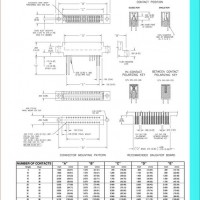 EDAC395-044-521-201卡缘连接器 2.54mm Pitch 板对板连接器