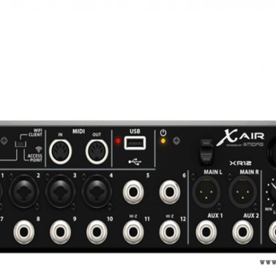 BEHRINGER/百灵达 XR12数字调音台 4效果器 可自动混音 U盘录音图1