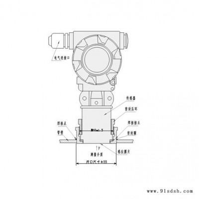 智能压力变送器,智能差压变送器压力变送器,厂家变送器,智能变送器。电容式压力变送器，变送器生产商,厂家变送器图6