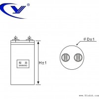 纯源【厂家批发】光固机 防雾 金卤灯电容器定制CBB65 65uF 450V.AC