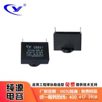 纯源【厂家批发】VDE TUV电容器定制 CBB61 9uF/450VAC