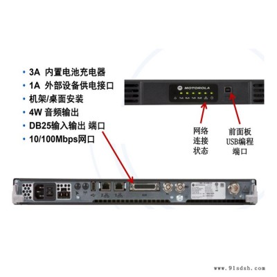 摩托罗拉SLR5300中继台 数字中转台 基站自带IP互联功能对讲机放大器图4