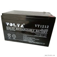 VOLTA沃塔蓄电池VT1212 12V12AH自动门 音响 电梯配件