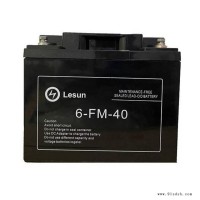 Lesun蓄电池6-FM-7 12V7AH消防系统 音响 广播系统