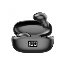 跨境新款私模无线蓝牙耳机tws5.0入耳式运动耳机LED显示厂家直销